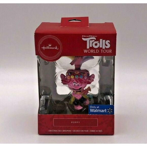 Hallmark Christmas Ornament 2020 Trolls World Tour Poppy Walmart Exclusive. NEW - Picture 1 of 1